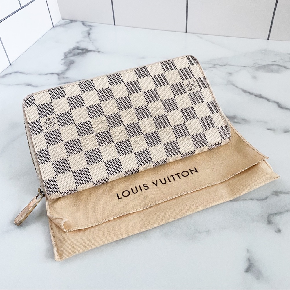Louis Vuitton Zippy Organizer Damier Azur